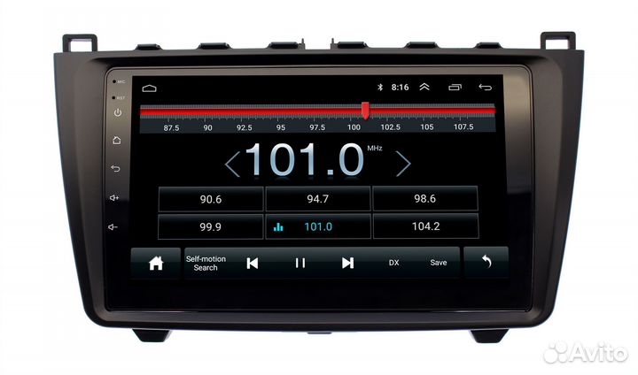 Mazda 6 Atenza 2007 - 2012 Штатная магнитола