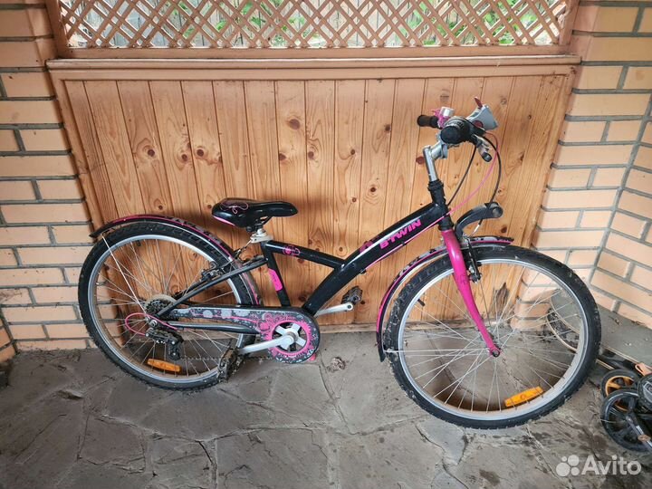 Детский велосипед btwin poply 500 24