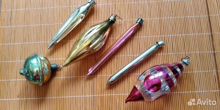 Елочные игрушки СССР