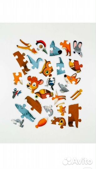 Бейби Пазл Дикие животные