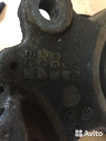 Кулак volvo s40 2004- правый 31212948 18мм