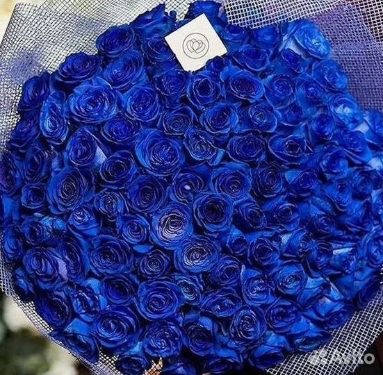 Синие розы. Цветы Букеты с доставкой