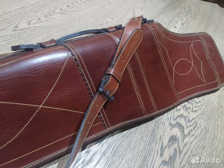 Чехол для ружья кожа, Испания, HandMade