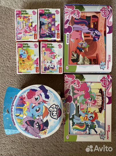 Паззлы My Little Pony и другие