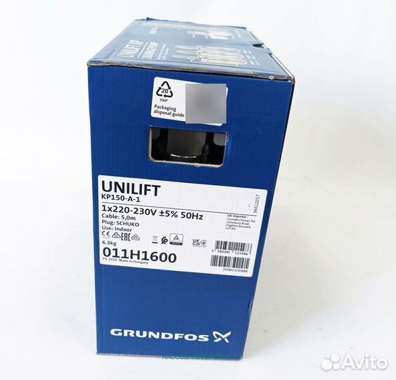 Grundfos unilift KP-150 A1 Дренажный насос