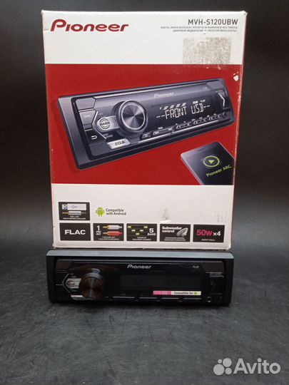 Автопроигрыватель Pioneer MVH-S120UBW