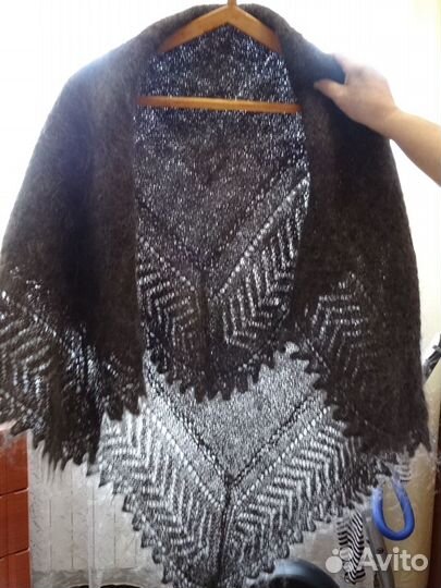 Оренбургский пуховый платок новый