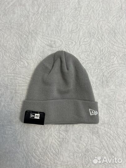 Шапка New Era Essential Cuff Beanie NE Оригинал