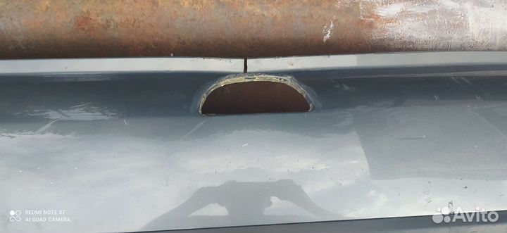 Задний бампер kia rio 2008