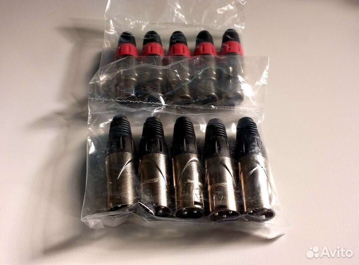 Разъемы XLR на микрофонный кабель