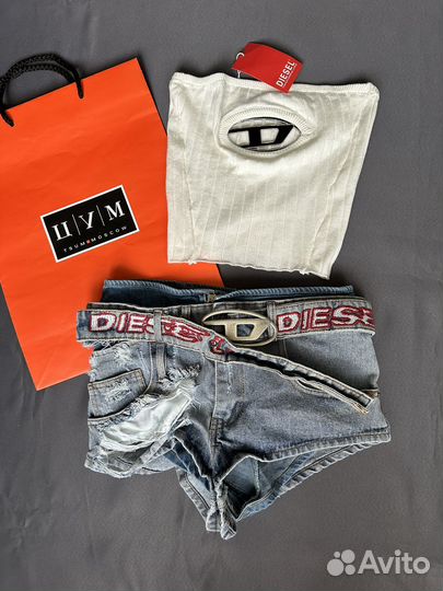 Diesel шорты женские