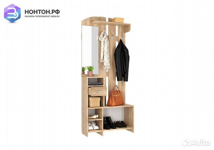 Прихожая Мила дуб сонома