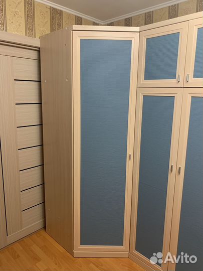 Угловой шкаф лазурит