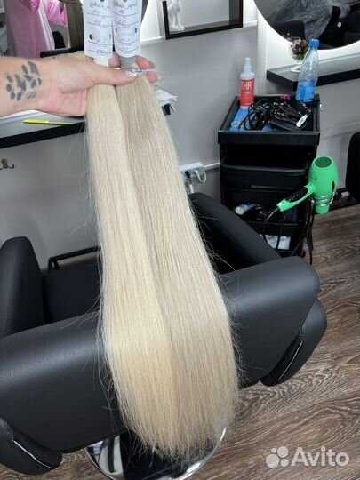 Натуральные волрсы 80 см