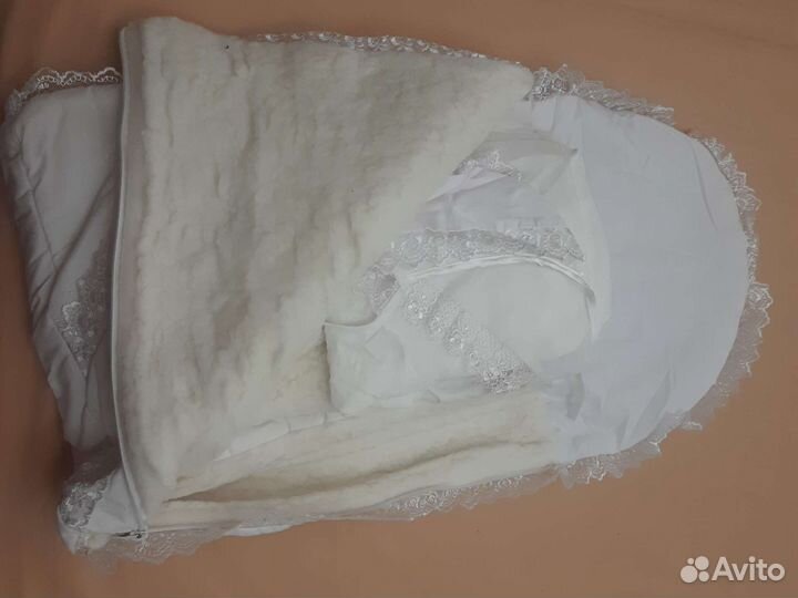 Зимнее одеяло на выписку