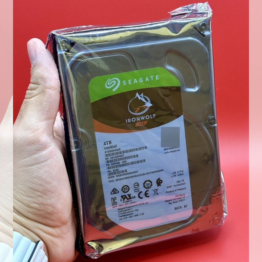 [ST4000VN008] 4тб Seagate Ironwolf St4000vn008