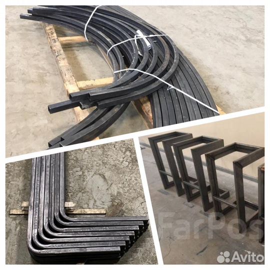 Гибка круглых и квадратных труб