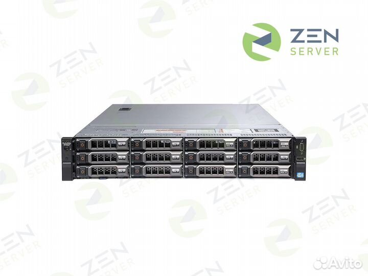 Dell R730xd Rx30 12LFF/2хE5-4667 v4/4х16Gb2133