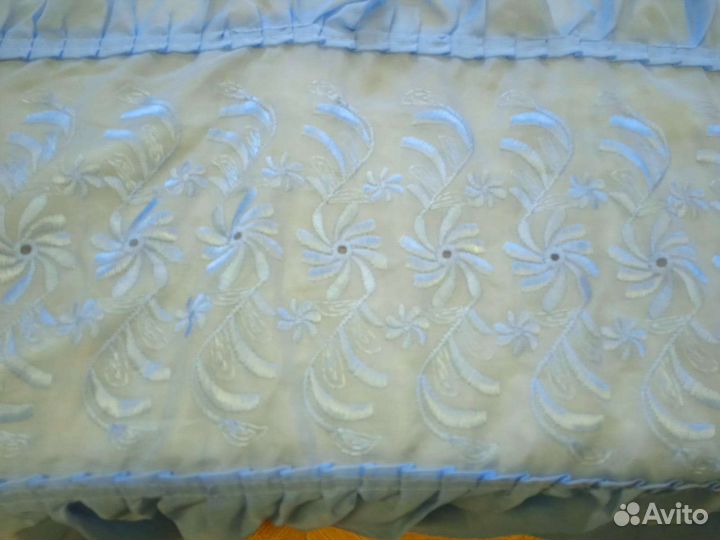 Шторы и покрывало наволочки