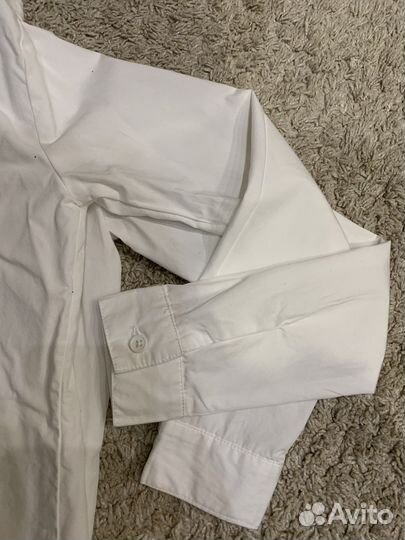 Рубашка белая на 10 лет