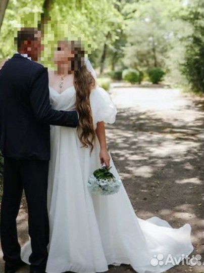 Свадебное платье р 48-50