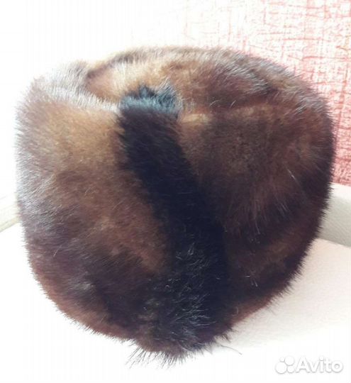 Норковая женская шапка - боярка