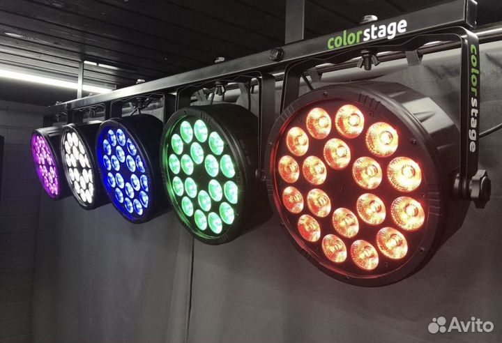 Световые приборы LED Par светомузыка заливка