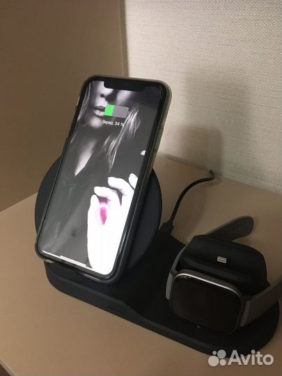 Беспроводная зарядка для iPhone и Андроид