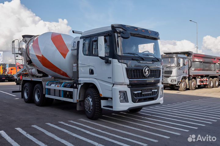 Автобетоносмеситель Shacman (Shaanxi) SX5318GJB6T326, 2024