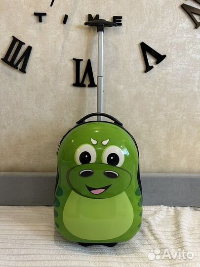 Новый Детский чемодан Bradex динозаврик