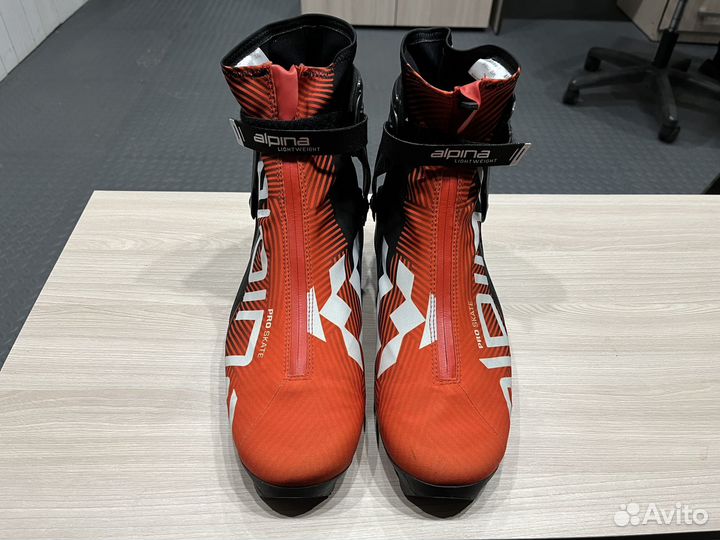 Лыжные ботинки Alpina Pro Skate 46 размер