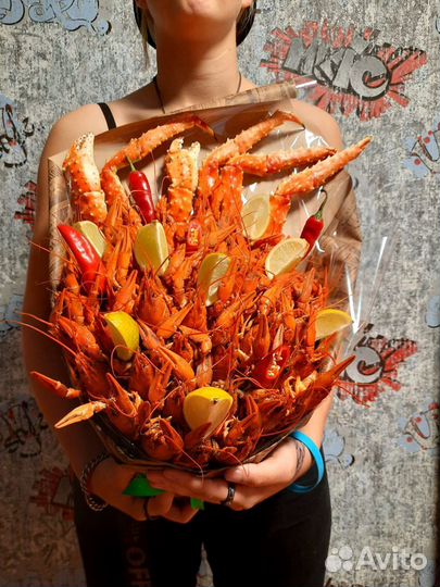 Мужской Букет (Раки, Морепродукты)