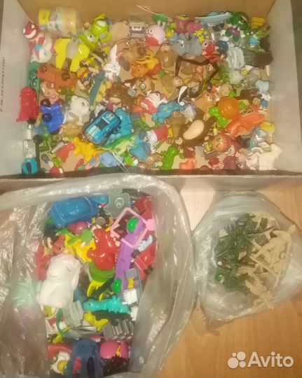 Игрушки, фигурки из киндера