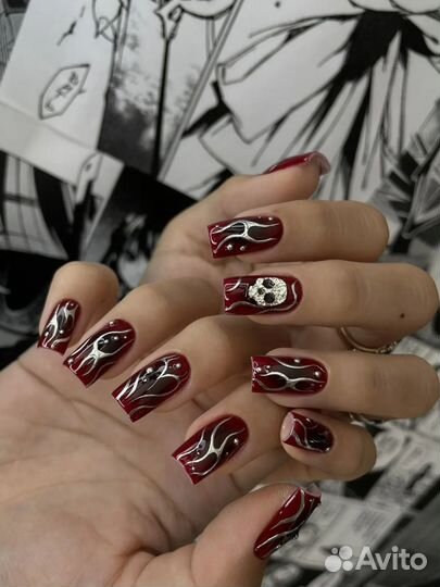 Наращивание ногтей с выездом на дом