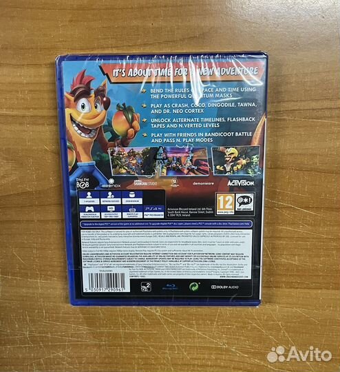 PS4 Crash Bandicoot 4 (новый, руссие субтитры)