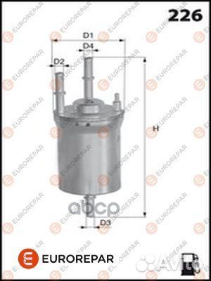Фильтр топливный E145079 eurorepar