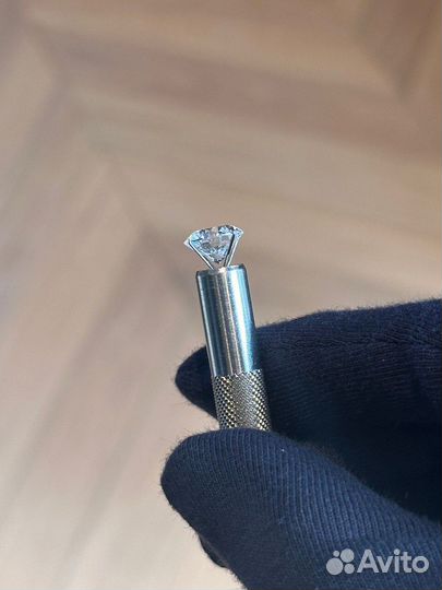 Бриллиант выращенный 1.5 карат Пожизненная гаранти