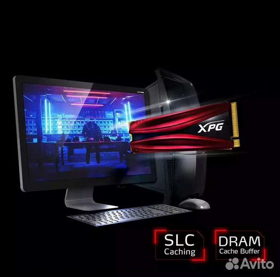 Adata XPG gammix S11 Pro M2 SSD NVMe 2 тб