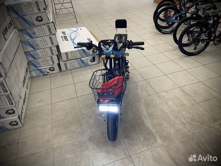 Электровелосипед монстр MKL-A1 500W чёрный