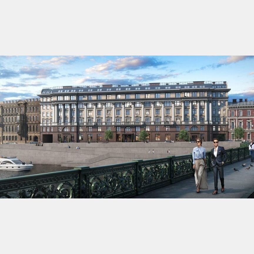 2-к. квартира, 117,5 м², 5/7 эт.