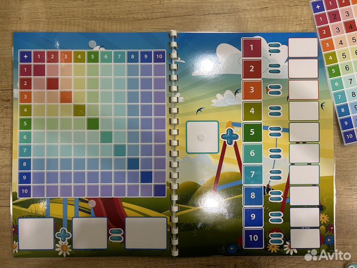 Учим таблицу сложения