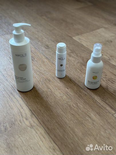 Nikol's гель с aha, крем,успок.маска, шугаринг