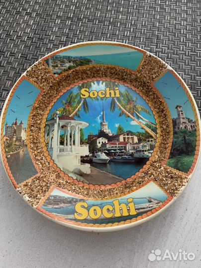 Сочи тарелка сувенир