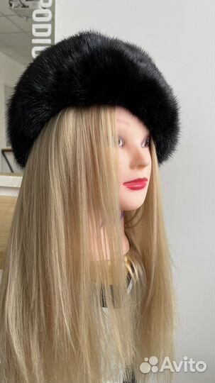 Шапка норковая женская