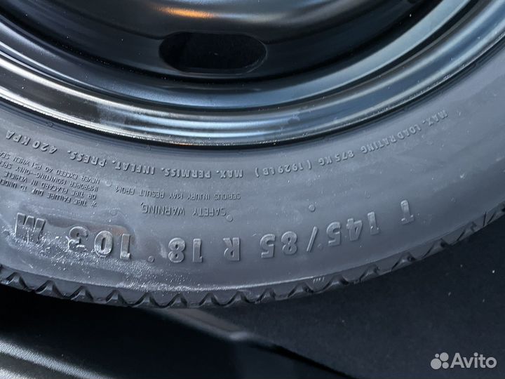 Докатка r18 запасное колесо тигуан