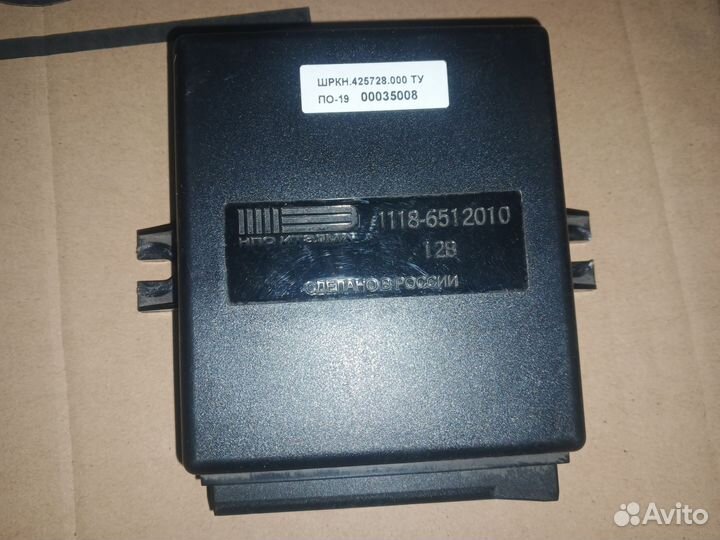 Блок электропакета калина