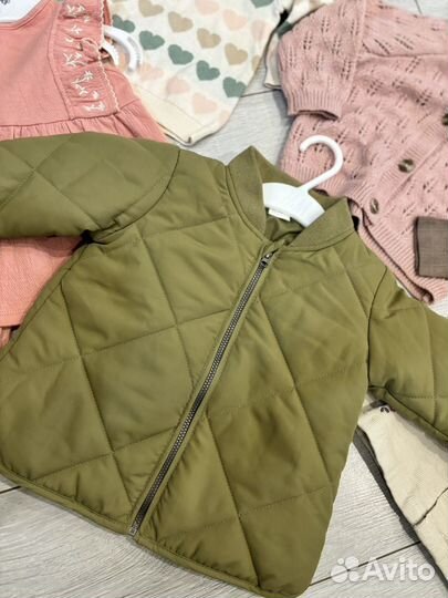 Одежда для девочки 68 74 пакетом hm