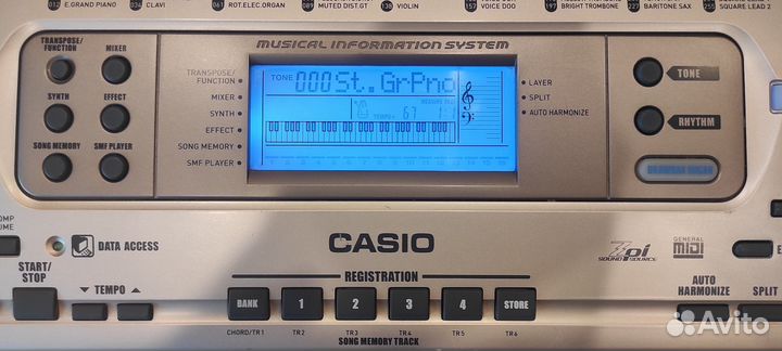 Синтезатор Casio CTK-900 топовый