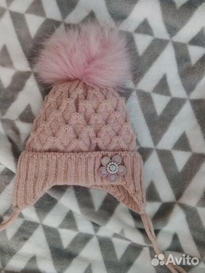Шапка зимняя для девочки