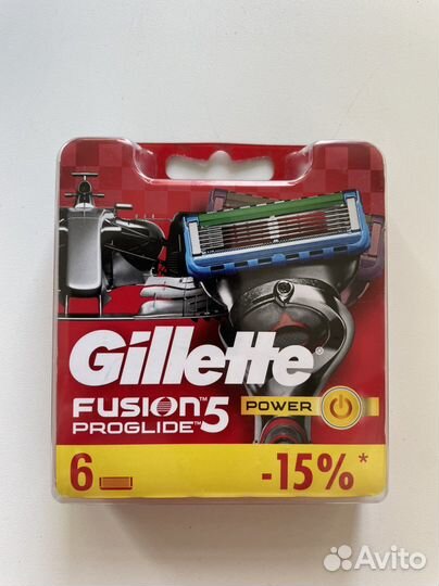 Кассеты Gillette Fusion5 Proglide Power